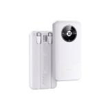 REMAX RPP-38 22.5W BANCA DI POTERE 20000MAH + DISPLAY DIGITALE + TYPE-C / LIGHTNING BIANCO (SUPPORTATO IPHONE 17 / 17 PRO / 17 PRO MAX / 17 AIR)