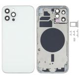 COVER POSTERIORE PER APPLE IPHONE 12 PRO 6.1 BIANCO OEM (SENZA NFC)