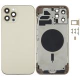 COVER POSTERIORE PER APPLE IPHONE 12 PRO MAX 6.7 ORO MATERIALE ORIGINALE (SENZA NFC)