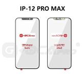 G+ PRO VETRO + OCA PER APPLE IPHONE 12 PRO MAX 6.7 NERO
