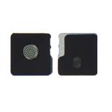 SET 10 PEZZI SCHERMO ANTIPOLVERE PER MICROFONO POSTERIORE PER APPLE IPHONE 13 6.1 / IPHONE 13 MINI 5.4 BIANCO