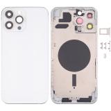 COVER POSTERIORE PER APPLE IPHONE 13 PRO MAX 6.7 BIANCO OEM (SENZA NFC)
