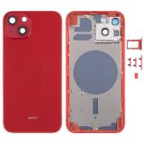 COVER POSTERIORE PER APPLE IPHONE 13 6.1 ROSSO MATERIALE ORIGINALE (SENZA NFC)