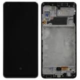DISPLAY LCD + TOUCHSCREEN DISPLAY COMPLETO + FRAME PER SAMSUNG GALAXY A32 4G A325F / A325M NERO ORIGINALE (SERVICE PACK)