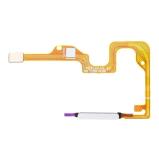 TASTO HOME + IMPRONTE FLEX COMPLETO PER HONOR X7 (CMA-LX2) / X7A (RKY-LX2) ARGENTO