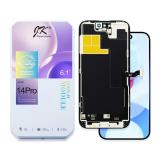 TOUCHSCREEN + DISPLAY LCD DISPLAY COMPLETO PER APPLE IPHONE 14 PRO 6.1 INCELL JK-T (FREQUENZA DI AGGIORNAMENTO: 120HZ)