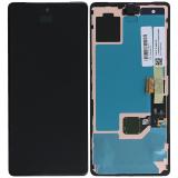 TOUCHSCREEN + DISPLAY OLED DISPLAY COMPLETO + FRAME PER GOOGLE PIXEL 7 5G (GVU6C GQML3 GO3Z5) NERO ORIGINALE
