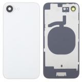COVER POSTERIORE DI VETRO CON SUPPORTO PER APPLE IPHONE 16E 6.1 BIANCO (SENZA NFC)