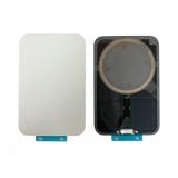 COVER POSTERIORE DI VETRO PER APPLE IPHONE 17 PRO 6.3 ARGENTO (SENZA NFC)