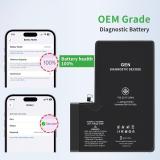 BATTERIA DE GRANDE CAPACITA (3450 mAh) PER APPLE IPHONE 15 PRO 6.1 (BATTERIA DECODIFICABILE GENUINA AUTODIAGNOSTICABILE) (RICHIEDE AGGIORNAMENTO ALL'ULTIMA VERSIONE)