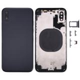 COVER POSTERIORE PER APPLE IPHONE X 5.8 NERO OEM (SENZA NFC)