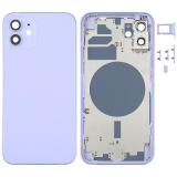 COVER POSTERIORE PER APPLE IPHONE 12 6.1 VIOLA OEM (SENZA NFC)