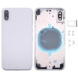 COVER POSTERIORE PER APPLE IPHONE X 5.8 BIANCO MATERIALE ORIGINALE (SENZA NFC)