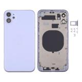 COVER POSTERIORE PER APPLE IPHONE 11 6.1 VIOLA MATERIALE ORIGINALE (SENZA NFC)