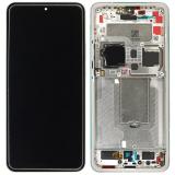 TOUCHSCREEN + DISPLAY AMOLED DISPLAY COMPLETO + FRAME PER XIAOMI 15 ULTRA (25010PN30G) BIANCO ORIGINALE (SERVICE PACK)