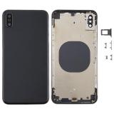 COVER POSTERIORE PER APPLE IPHONE XS MAX 6.5 NERO OEM (SENZA NFC)