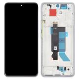 TOUCHSCREEN + DISPLAY AMOLED DISPLAY COMPLETO + FRAME PER XIAOMI REDMI NOTE 14 PRO 5G (24090RA29G) VIOLA ORIGINALE (SERVICE PACK)