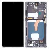 TOUCHSCREEN + DISPLAY AMOLED DISPLAY COMPLETO + FRAME PER SAMSUNG GALAXY S22 ULTRA 5G S908U NERO OEM (US VERSION)