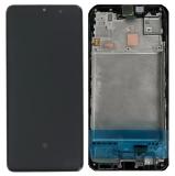 TOUCHSCREEN + DISPLAY AMOLED DISPLAY COMPLETO + FRAME PER SAMSUNG GALAXY M15 5G M156B BLU SCURO ORIGINALE (SERVICE PACK)
