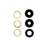SET 3 PEZZI VETRO DI CAMERA PER SAMSUNG GALAXY A13 5G A136U A136B