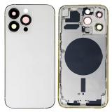 COVER POSTERIORE PER APPLE IPHONE 13 PRO 6.1 BIANCO MATERIALE ORIGINALE (SENZA NFC)