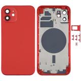 COVER POSTERIORE PER APPLE IPHONE 12 6.1 ROSSO OEM (SENZA NFC)