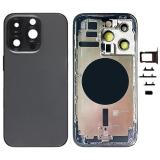 COVER POSTERIORE PER APPLE IPHONE 14 PRO 6.1 NERO OEM (SENZA NFC)