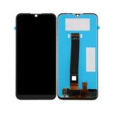 DISPLAY LCD + TOUCHSCREEN DISPLAY COMPLETO SENZA FRAME PER HUAWEI Y5 2019 AMN-LX9 / HONOR 8S KSE-LX9 KSA-LX9 NERO ORIGINALE (NO LOGO)
