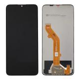 DISPLAY LCD + TOUCHSCREEN DISPLAY COMPLETO SENZA FRAME PER TCL 40 SE (T610K T610K2 T610P T610P2) NERO ORIGINALE