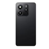 COVER POSTERIORE PER XIAOMI REDMI NOTE 14 4G (24117RN76G) (GLOBALE VERSION) NERO ORIGINALE