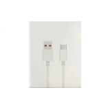DATA CABLE USB TYPE C FAST CHARGING (5A / 6A) PER XIAOMI BIANCO ORIGINALE