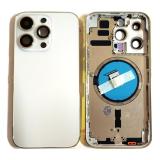 COVER POSTERIORE PER APPLE IPHONE 14 PRO 6.1 BIANCO MATERIALE ORIGINALE (SENZA NFC)