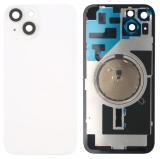 COVER POSTERIORE DI VETRO CON SUPPORTO PER APPLE IPHONE 14 PLUS 6.7 BIANCO (SENZA NFC)