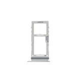DUAL SIM TRAY PER SAMSUNG GALAXY NOTE 10 PLUS N975F ARGENTO