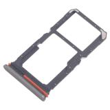 DUAL SIM TRAY PER OPPO A5 PRO 5G (CPH2695) MARRONE NERO