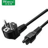 WOJINTAI CAVO DI ALIMENTAZIONE CON CORE IN RAME PURO PER COMPUTER 1.5M