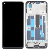 TOUCHSCREEN + DISPLAY OLED DISPLAY COMPLETO + FRAME PER OPPO FIND X5 LITE (CPH2371) NERO