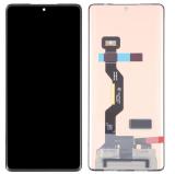 DISPLAY AMOLED + TOUCHSCREEN DISPLAY COMPLETO SENZA FRAME PER MOTOROLA EDGE 50 FUSION (XT2429) NERO ORIGINALE