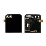OUTER DISPLAY OLED + TOUCHSCREEN PER SAMSUNG GALAXY Z FLIP 6 5G F741B BIANCO ORIGINALE (SERVICE PACK)