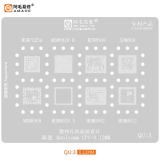 AMAOE STAMPO METALLICO DEGLI IC PER QU-3 QUALCOMM MSM7225A / MSM8928 B / MSM8940 / SDM660 / MSM8909 / MSM8928 A / MSM8952 / MSM8612