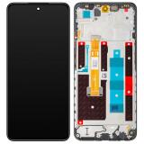 DISPLAY LCD + TOUCHSCREEN DISPLAY COMPLETO + FRAME PER REALME 14X (RMX5020) NERO ORIGINALE (SERVICE PACK)