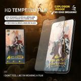 QI-VERSE PELLICOLA DI VETRO TEMPERATO ALTO ALLUMINIO PER APPLE IPHONE 12 / IPHONE 12 PRO