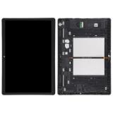 DISPLAY LCD + TOUCHSCREEN DISPLAY COMPLETO + FRAME PER LENOVO TAB M10 TB-X605L TB-X605F NERO ORIGINALE